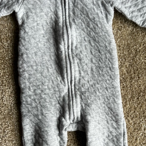 Infant baby toddler Carter’s 12M long sleeve pants zip up one piece jumpsuit - Picture 3 of 5
